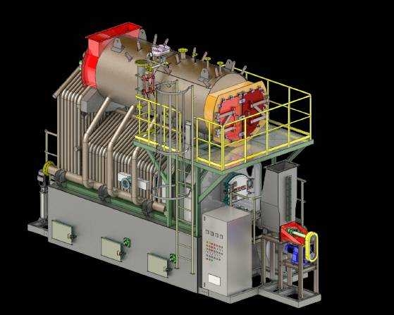 A compact Biomass Boiler