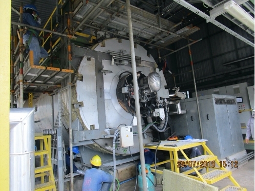 The Thermal Oil boiler is a choice for the industry where the required temperature in the range of 300 - 450ºC.