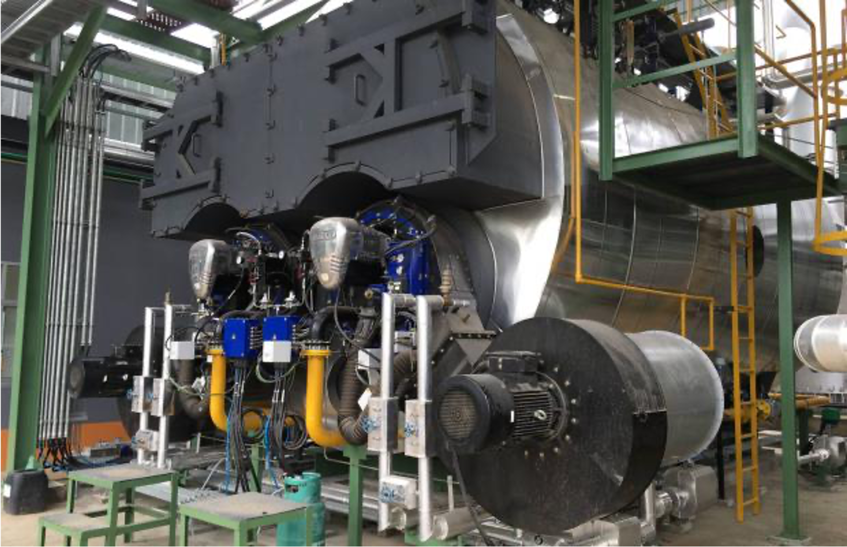 Firetube boiler